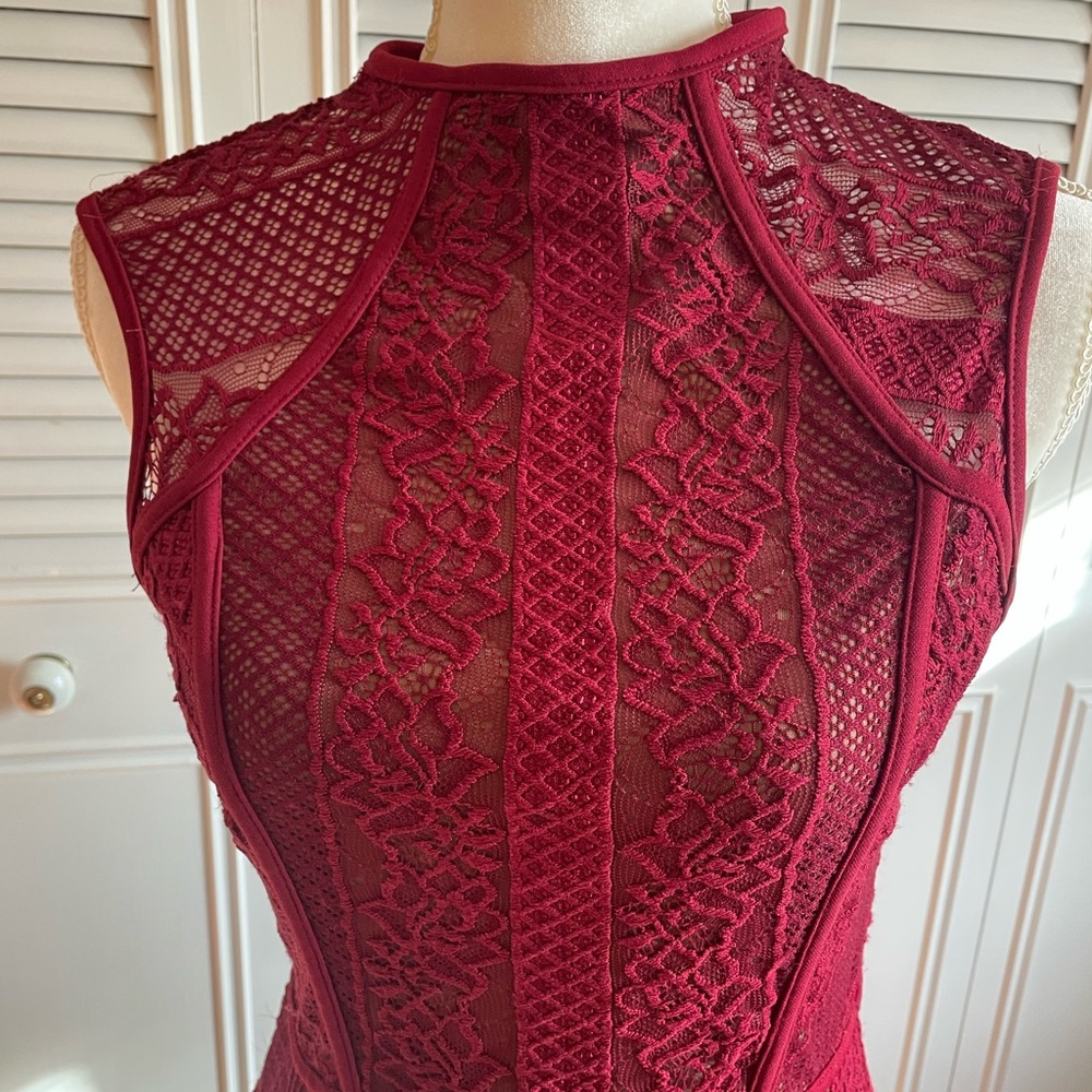 Windsor Red Lace Dress